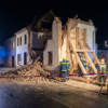 Einsatz in der Nacht – THW sichert Brandruine in Gangelt